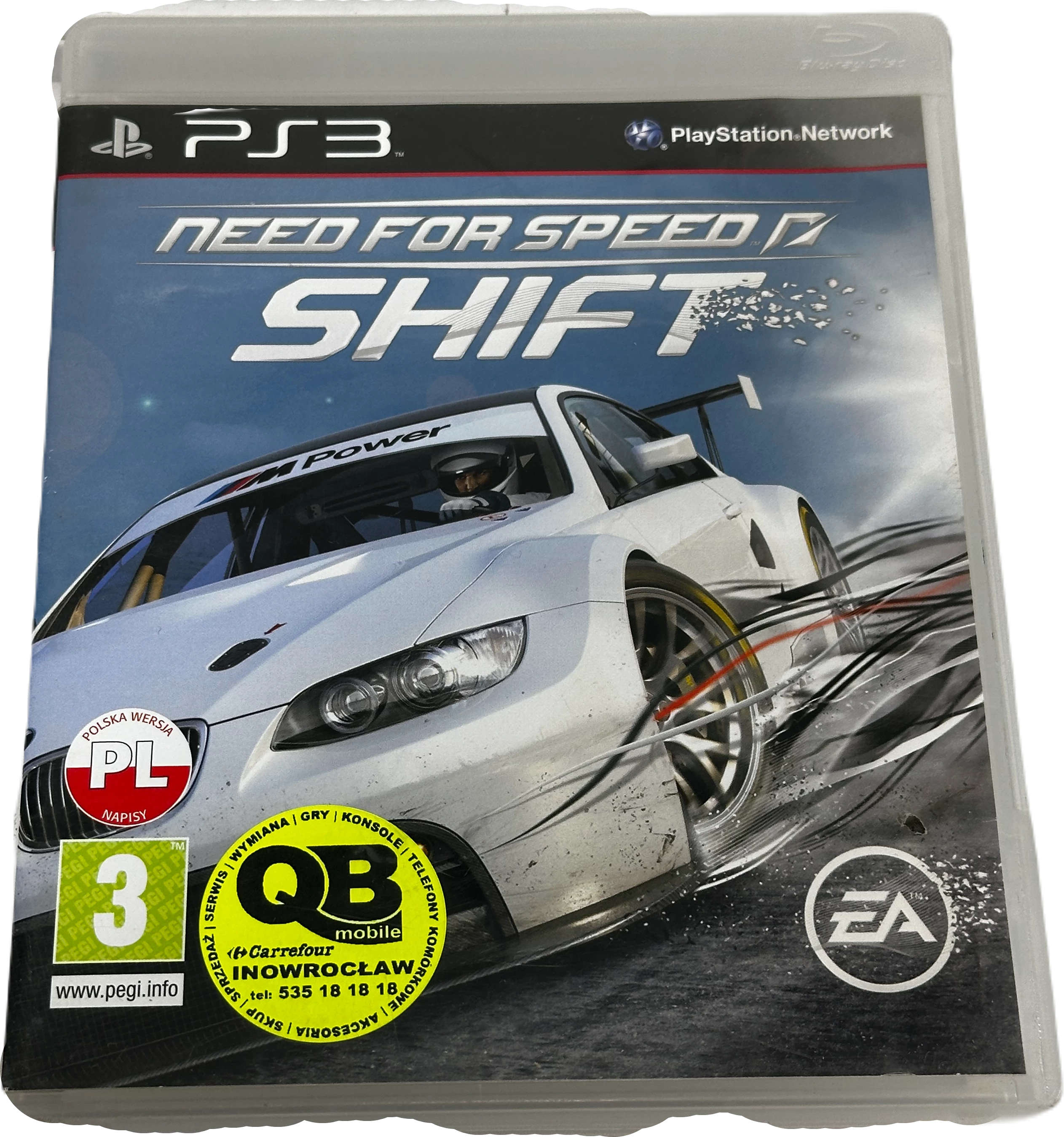 GRA WYŚCIGOWA NA KONSOLĘ PS3 NEED FOR SPEED SHIFT NFS SHIFT