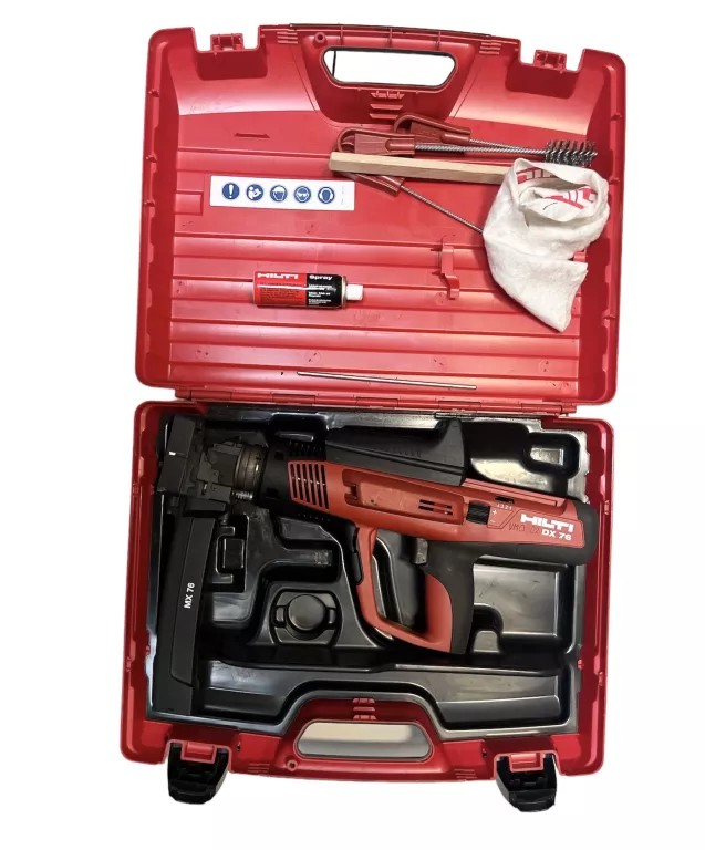 OSADZAK PROCHOWY HILTI DX 76 PISTOLET DO GWOŹDZI