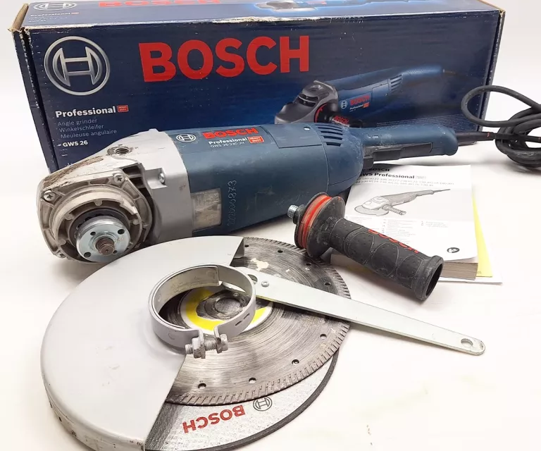 BOSCH SZLIFIERKA KĄTOWA GWS 26-230/OPAKOWANIE/STAN B.DOBRY