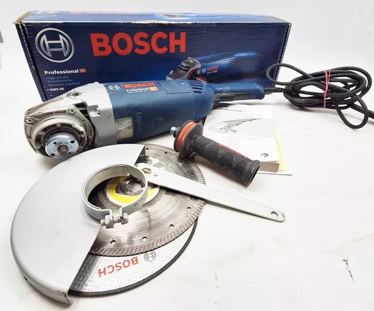 BOSCH SZLIFIERKA KĄTOWA GWS 26-230/OPAKOWANIE/STAN B.DOBRY
