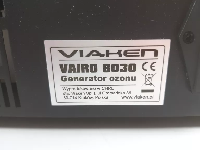 GENERATOR OZONU OZONATOR 10000MG 10G VAIRO-8030