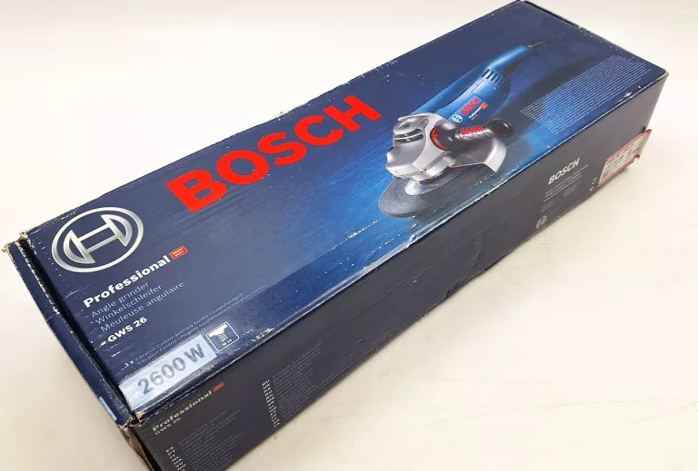 BOSCH SZLIFIERKA KĄTOWA GWS 26-230/OPAKOWANIE/STAN B.DOBRY