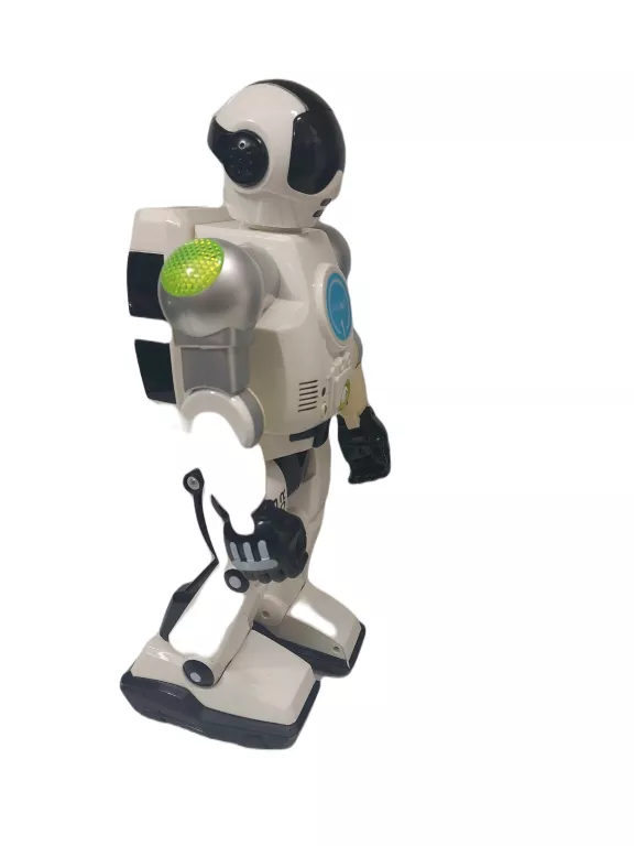 MADEJ ROBOT KNABO WARRIOR KOSMICZNY WOJOWNIK BIAŁOZIELONOCZARNY