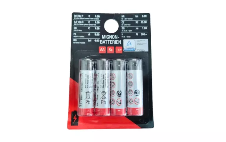 BATERIE MIGNON HIGH QUALITY AA R6P 1,5V 8SZT