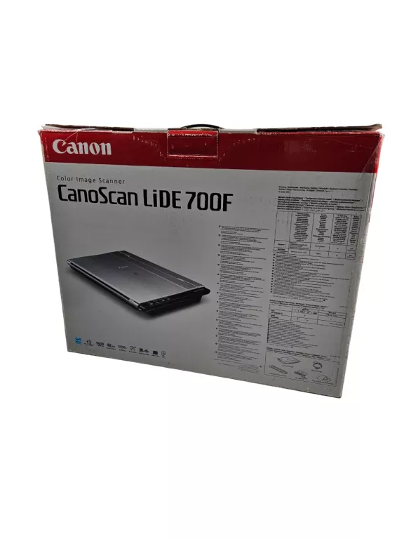 SKANER PŁASKI CANOSCAN CANON LIDE 700F 9600 DPI USB 2.0