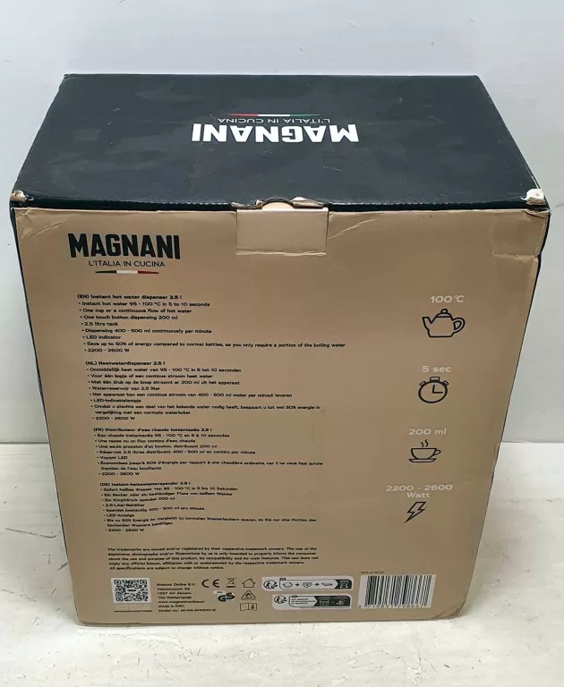 DYSPENSER GORĄCEJ WODY MAGNANI POLECAM!