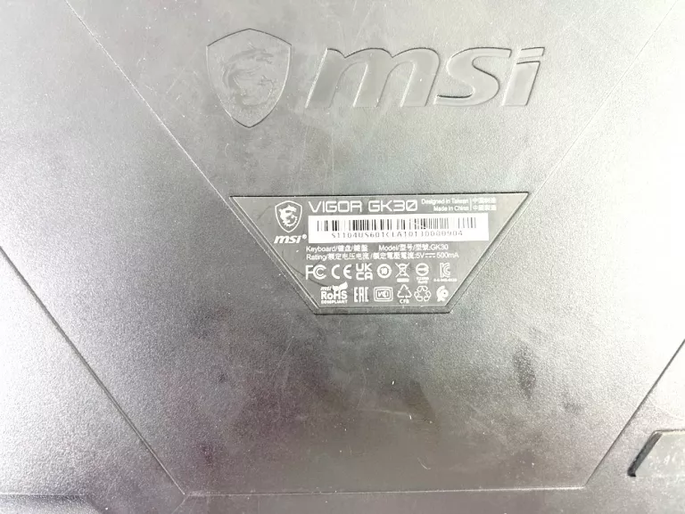 KLAWIATURA MECHANICZNA MSI VIGOR GK30