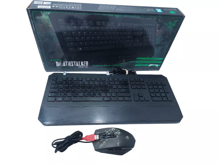 KLAWIATURA RAZER DEATHSTALKER ESSENTAIL 2014 + MYSZKA