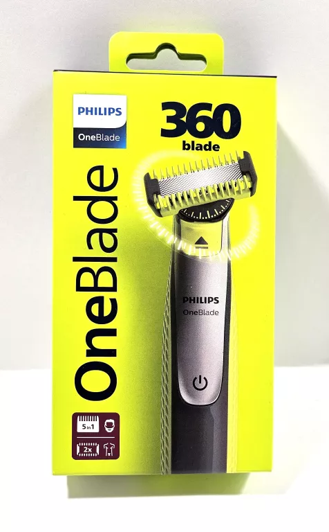 GOLARKA PHILIPS ONEBLADE 360 MASZYNKA DO ZAROSTU TRYMER DO GOLENIA BRODY