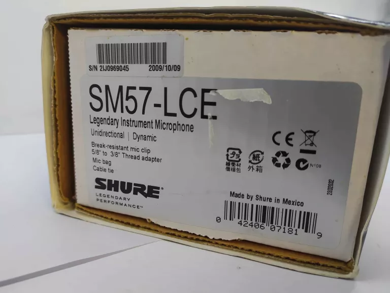 MIKROFON SHURE SM57-LCE