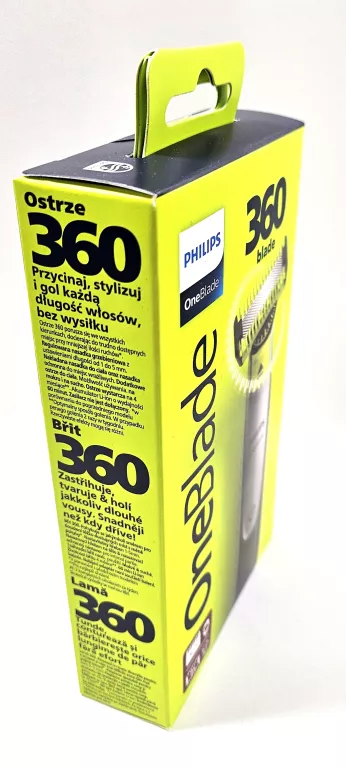 GOLARKA PHILIPS ONEBLADE 360 MASZYNKA DO ZAROSTU TRYMER DO GOLENIA BRODY