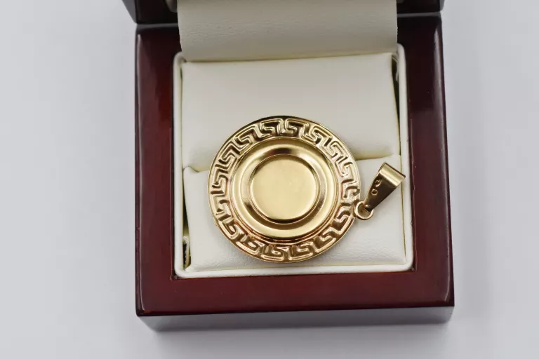 ZŁOTA ZAWIESZKA MEDUZA [333] 4,03G 4CM / 3CM