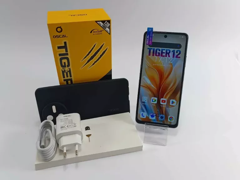 SMARTFON BLACKVIEW OSCAL TIGER 12 8 GB / 128 GB 4G (LTE) SZARY