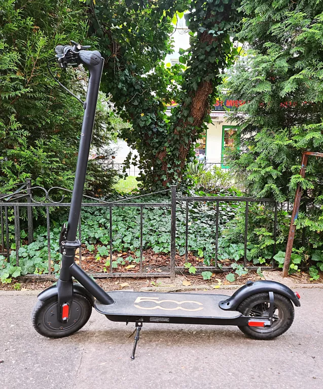 HULAJNOGA ELEKTRYCZNA FIAT 500 UDŻWIG 140 KG #OPIS
