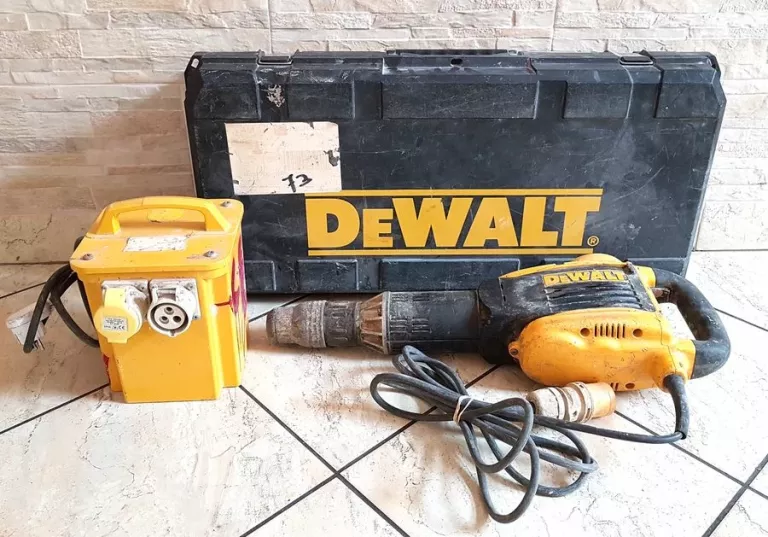 MŁOT WYBURZENIOWY DEWALT D25899K TRANSFORMATOR FAITHFULL TRAN33A 110V