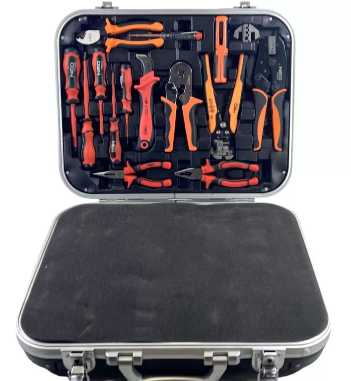 ZESTAW NARZĘDZI DLA ELEKTRYKA W WALIZCE NEO TOOLS 01-310 / 108 SZT KOMPLET