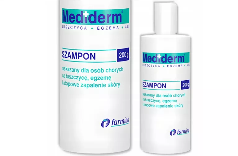 MEDIDERM SZAMPON DO WŁOSÓW ŁUSZCZYCA EGZEMA 200 G