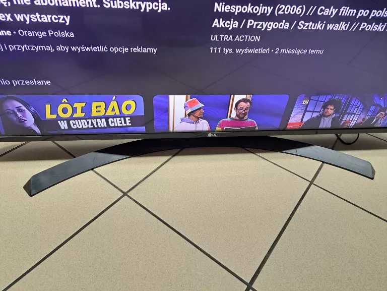 TELEWIZOR LG 49UJ635V 49'' LED 4K WEBOS