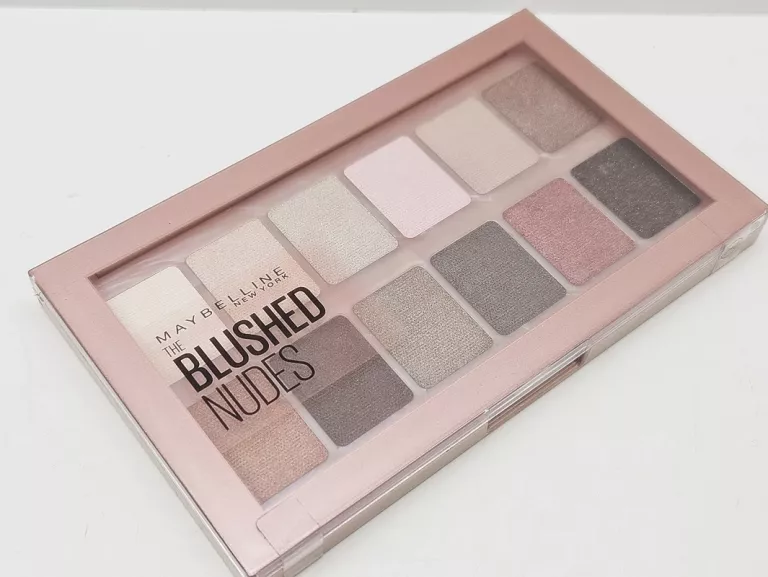MAYBELLINE THE BLUSHED NUDES PALETA CIENI DO POWIEK 12 KOLORÓW