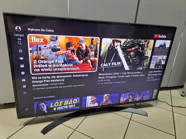 TELEWIZOR LG 49UJ635V 49'' LED 4K WEBOS