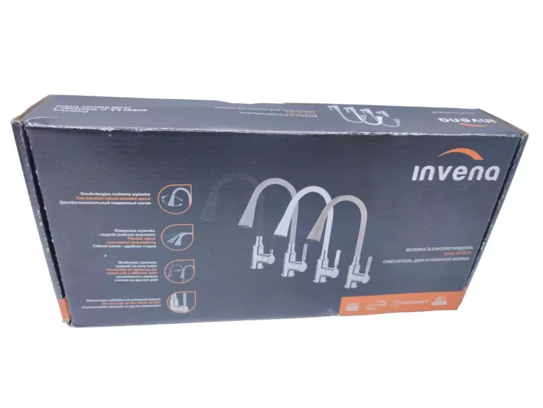 BATERIA KUCHENNA STOJĄCA INVENA HULA SREBRNY BZ-85-L04 ART.: L4199-2