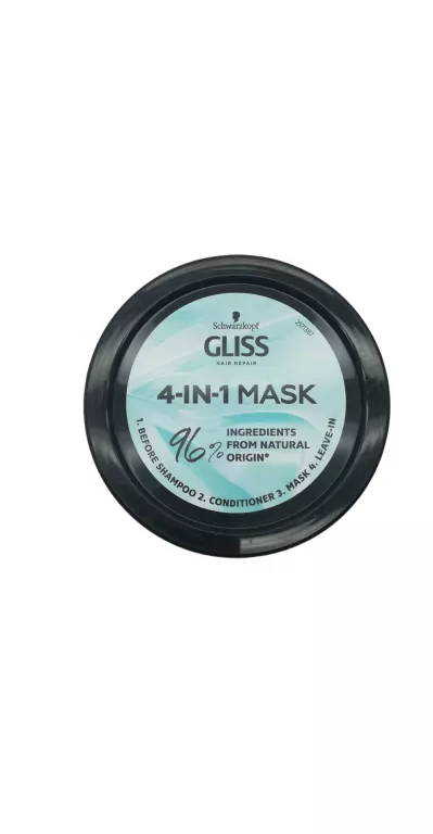 MASKA SCHWARZKOPF GLISS PROTEIN+ NAWILŻAJĄCA 4W1