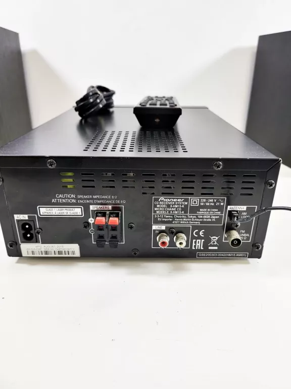 MINI WIEŻA PIONEER X-HM15-K 2 KOLUMNY + PIL