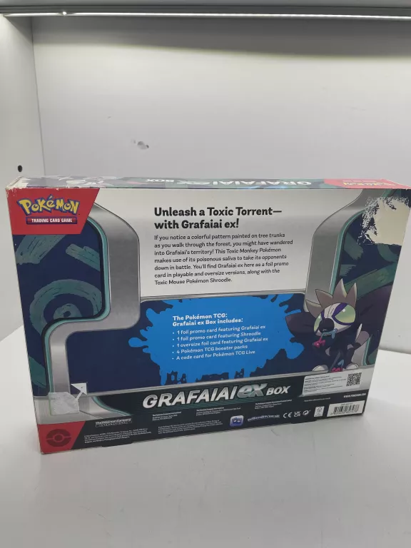 KARTY POKEMON TCG GRAFAIAI EX BOX