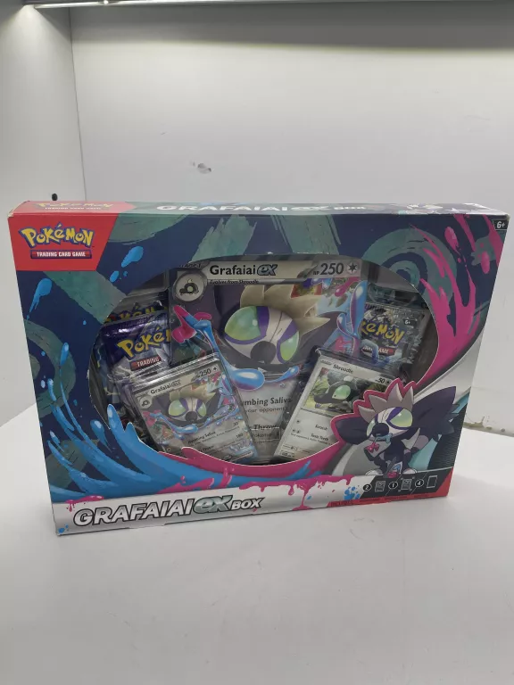 KARTY POKEMON TCG GRAFAIAI EX BOX