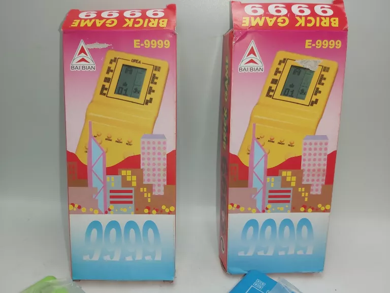 KONSOLA RĘCZNA GIERKA TETRIS BAIBIAN E-9999 W PUDEŁKU RÓŻNE KOLORY