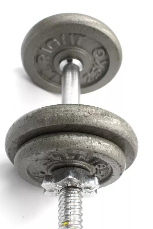 PLATINUM FITNESS HANTLE ŻELIWNE REGULOWANE 2X10KG ZESTAW HANTLI 20 KG