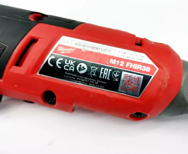 KLUCZ / GRZECHOTKA UDAROWA MILWAUKEE M12 FHIR38-0 4933478172