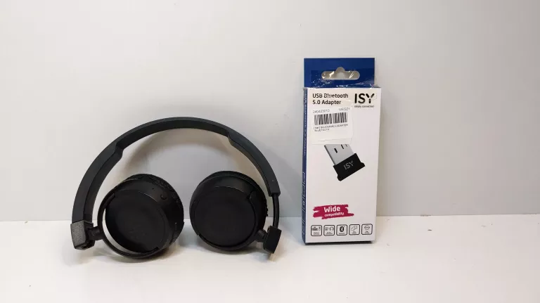 SŁUCHAWKI + ADAPTER BLUETOOTH ISY IBT-1000