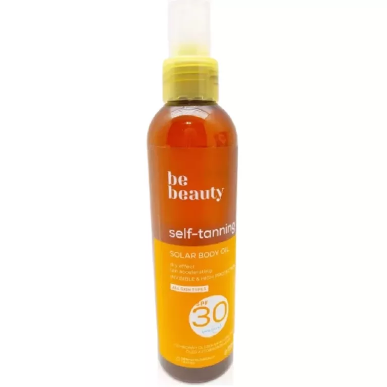 BE BEAUTY SELF TAN SAMOOPALACZ W SPRAYU OLEJEK DO OPALANIA SPF 30 UVA UVB