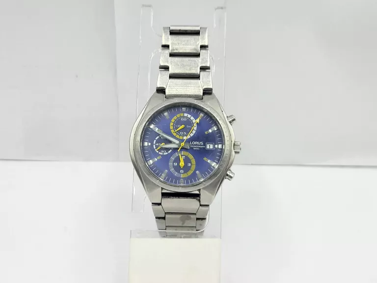 ZEGAREK MĘSKI LORUS YM92-X108 BRANSOLETA WR100M