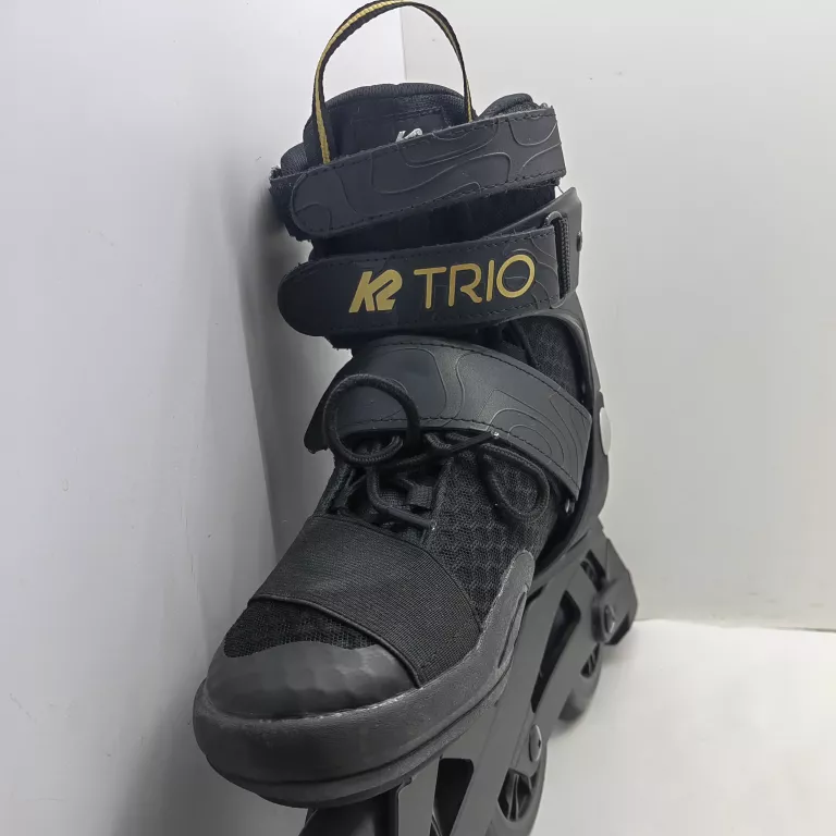 ROLKI ŁYŻWOROLKI FITNESS K2 TRIO 110 R. 39,5 BLACK PUDEŁKO