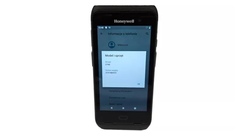 TERMINAL HONEYWELL CT40XP