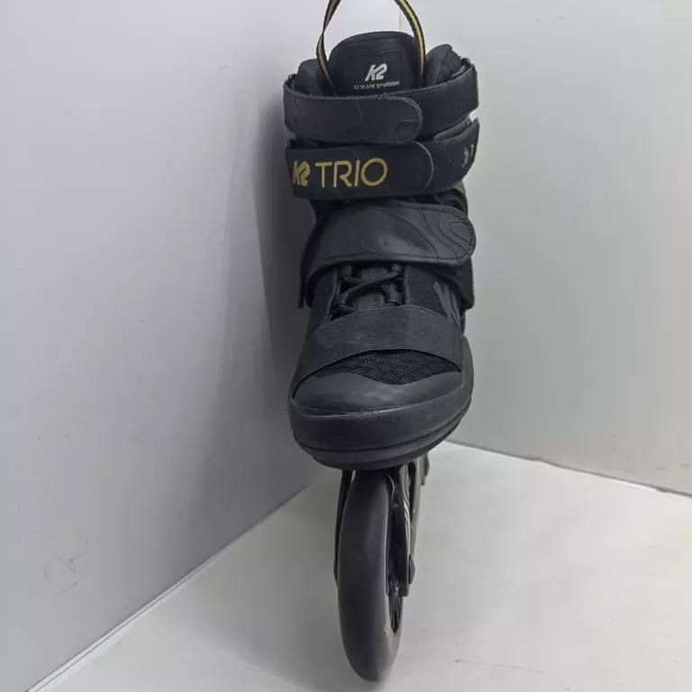 ROLKI ŁYŻWOROLKI FITNESS K2 TRIO 110 R. 39,5 BLACK PUDEŁKO