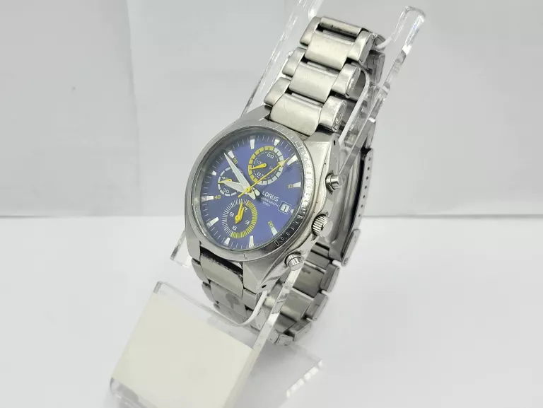ZEGAREK MĘSKI LORUS YM92-X108 BRANSOLETA WR100M