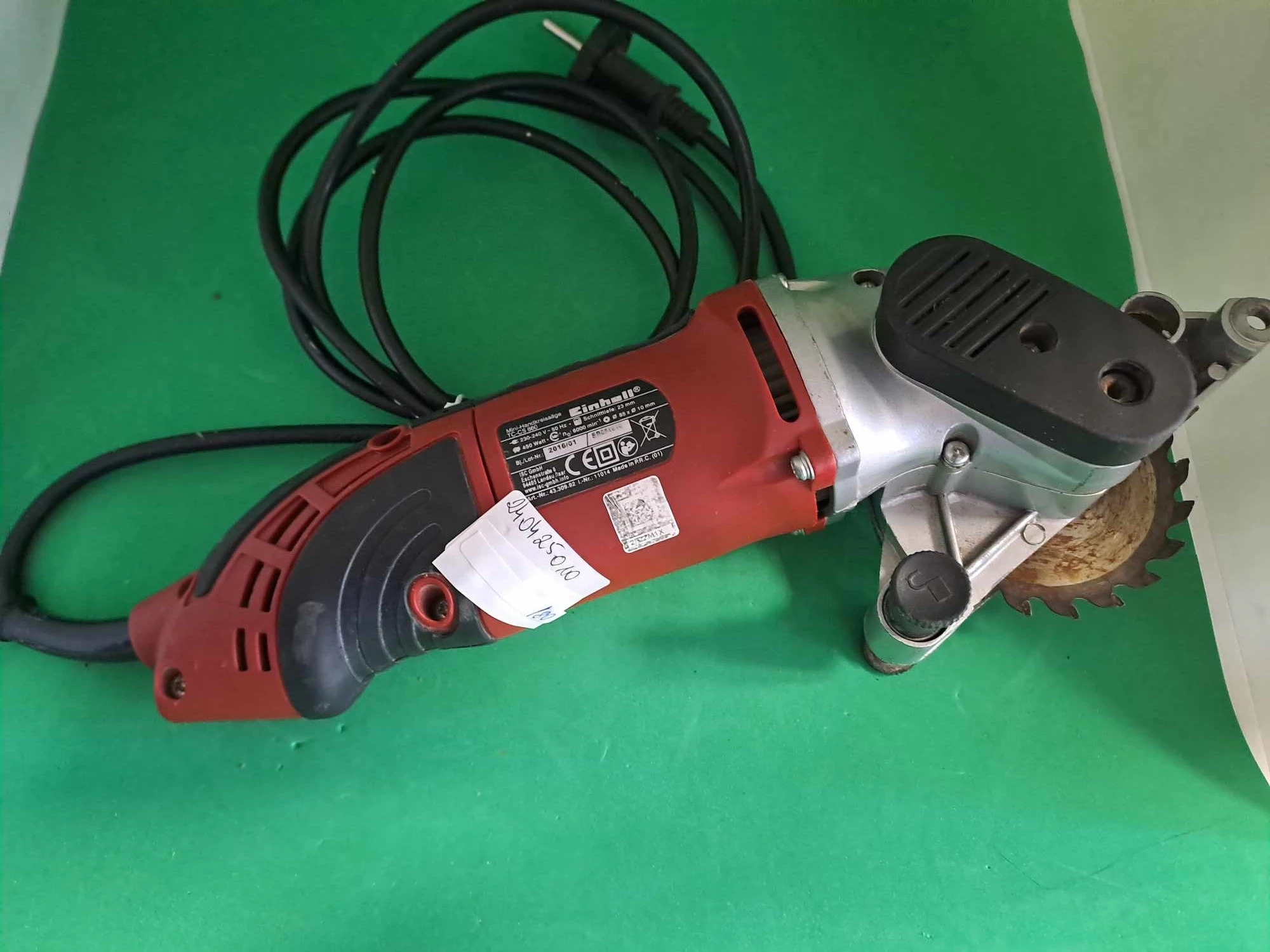 pilarka-tarczowa-einhell-tc-cs-860-stan-uzywany