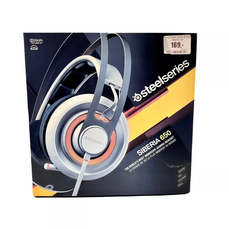 SŁUCHAWKI STEELSERIES SIBERIA 650