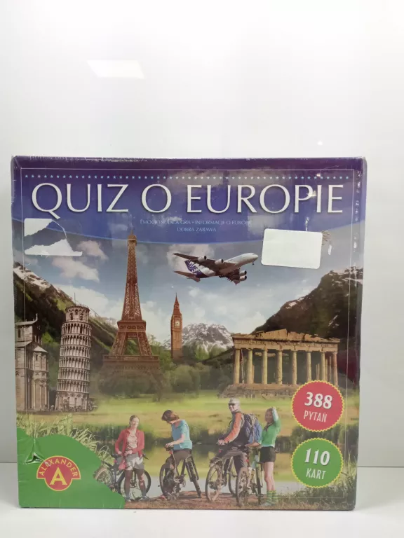 GRA PLANSZOWA QUIZ O EUROPIE ALEXANDER #IGŁA