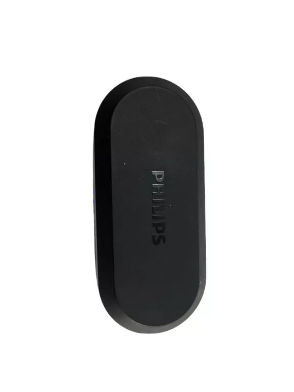 SŁUCHAWKI BEZPRZEWODOWE PHILIPS TAT5505 Z ETUI CZARNE DOKANAŁOWE