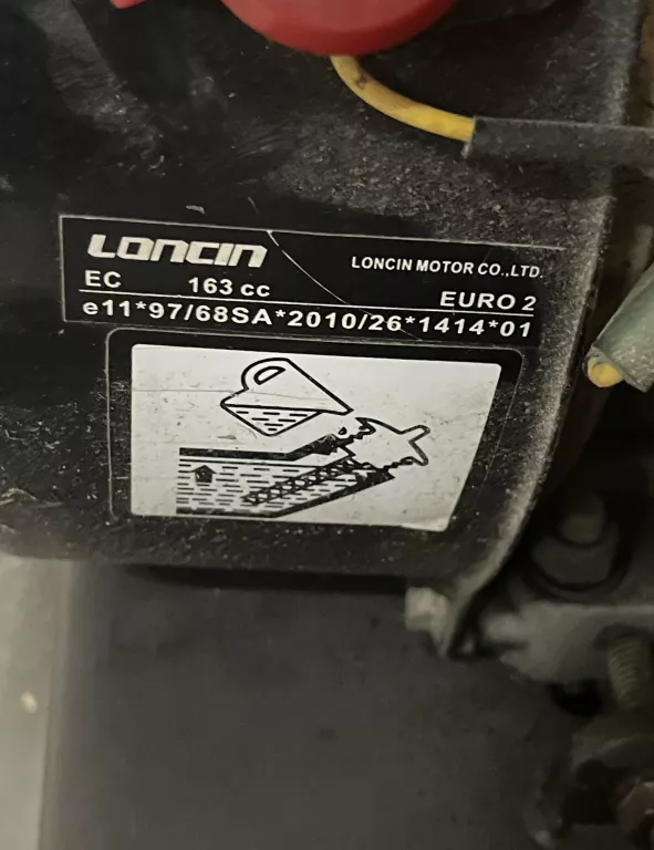 ZAGĘSZCZARKA LONCIN 163CC 70 KG
