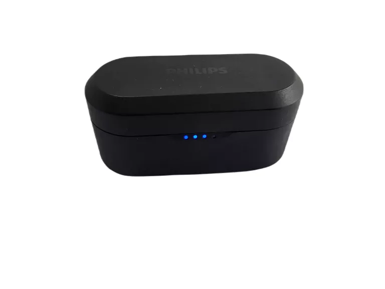 SŁUCHAWKI BEZPRZEWODOWE PHILIPS TAT5505 Z ETUI CZARNE DOKANAŁOWE