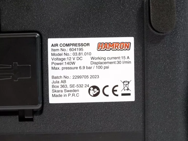 KOMPRESOR 4W1 12 V 140 W