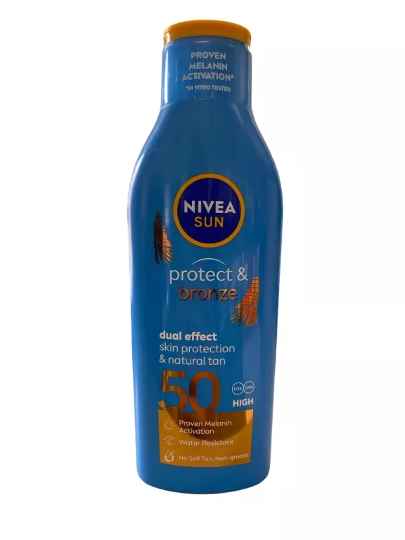 NIVEA SUN PROTECT AND BRONZE BALSAM AKTYWUJĄCY OPALENIZNĘ SPF 50 200 ML