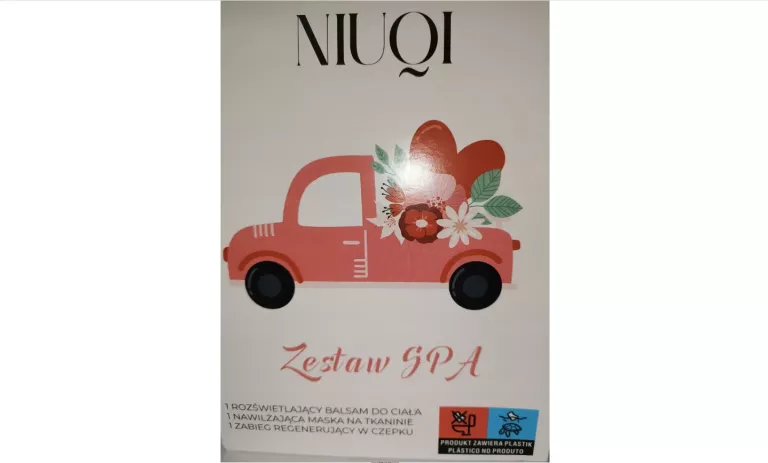 ZESTAW SPA NIUQI 3PRODUKTY BALSAM/MASKA/CZEPEK