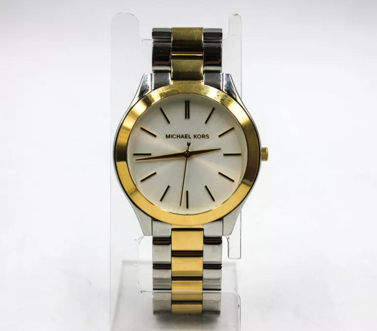 ZEGAREK DAMSKI MICHAEL KORS SLIM RUNWAY MK3198 KOMPLET