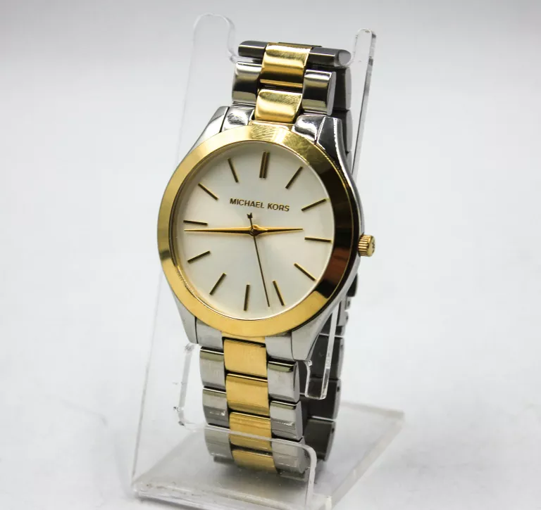 ZEGAREK DAMSKI MICHAEL KORS SLIM RUNWAY MK3198 KOMPLET